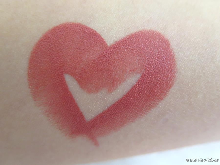 piteraq rossetto chamarel 25°N swatch piteraq rossetto chamarel 25°N swatch