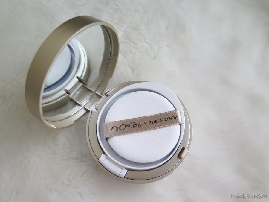 recensione cc cream the face shop the other bag Oil Control Water Cushion swatch recensione cc cream the face shop the other bag Oil Control Water Cushion swatch