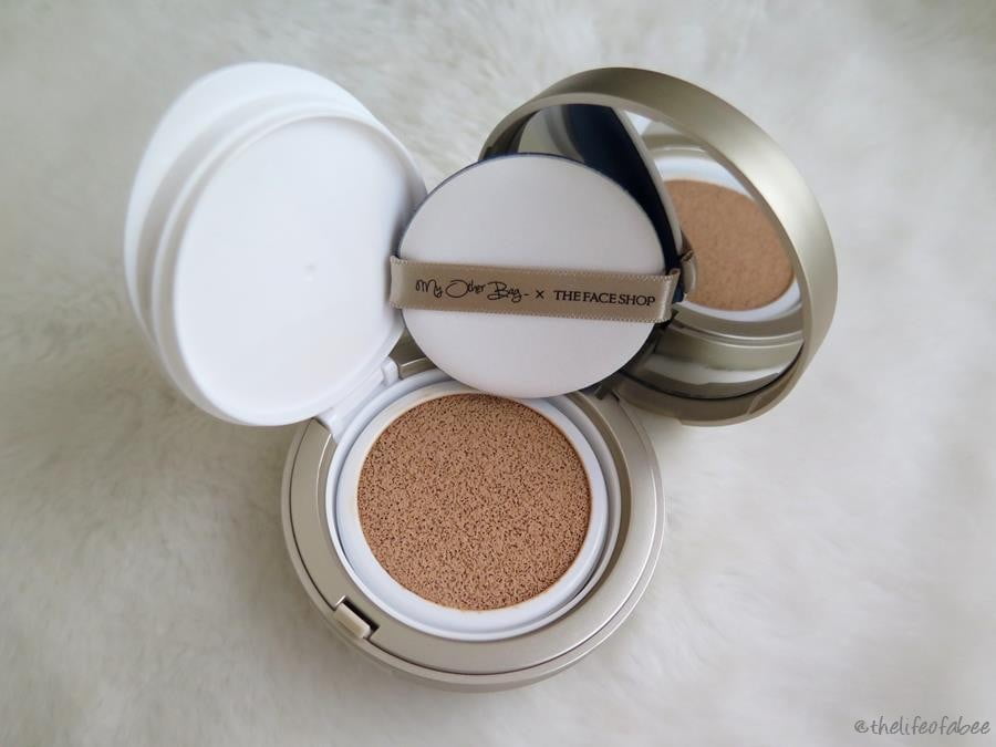 recensione cc cream the face shop the other bag Oil Control Water Cushion swatch recensione cc cream the face shop the other bag Oil Control Water Cushion swatch