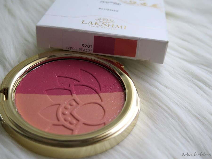 lakshmi recensione swatch blush fresh peach lakshmi recensione swatch blush fresh peach