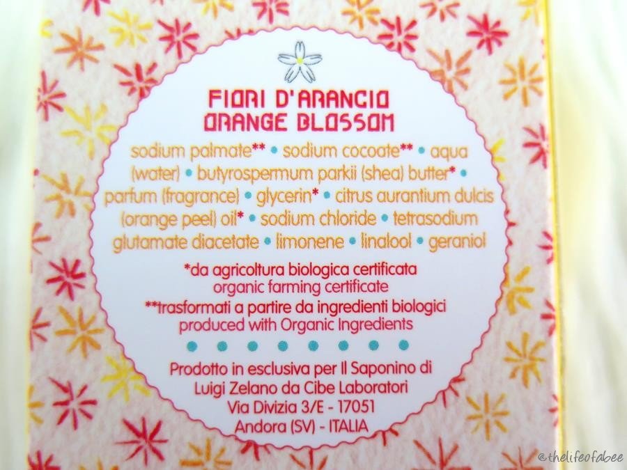 Hand il saponino recensione review sapone ai fiori d'arancio Hand il saponino recensione review sapone ai fiori d'arancio