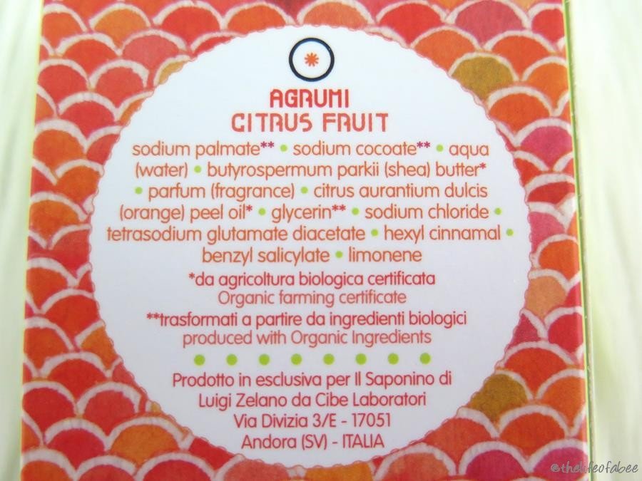 Hand il saponino recensione review sapone agli agrumi Hand il saponino recensione review sapone agli agrumi