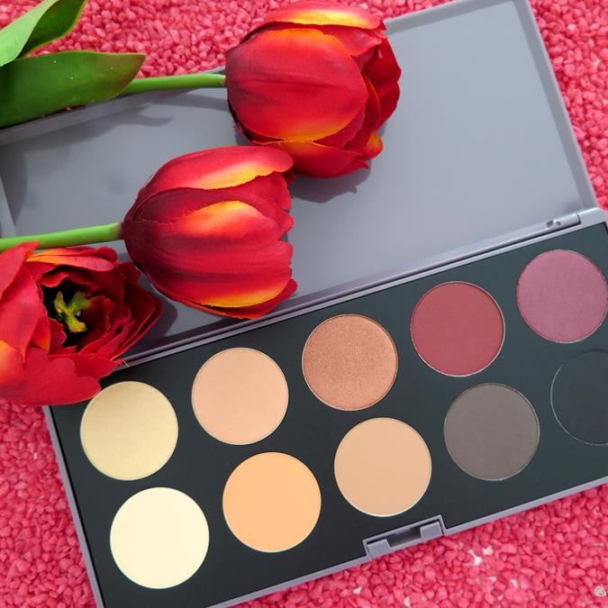 amber wonderland neve cosmetics swatch review