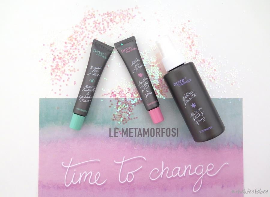 le metamorfosi neve cosmetics recensione review le metamorfosi neve cosmetics recensione review