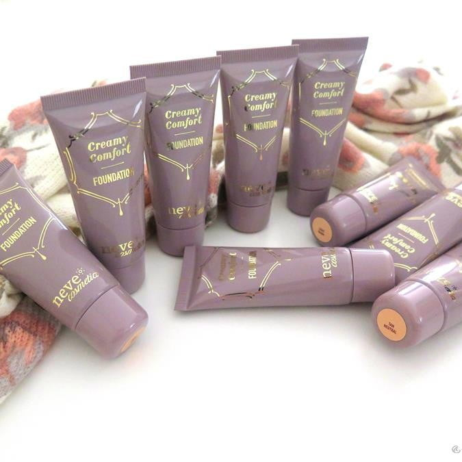 Creamy Comfort Foundation neve cosmetics recensione review swatch