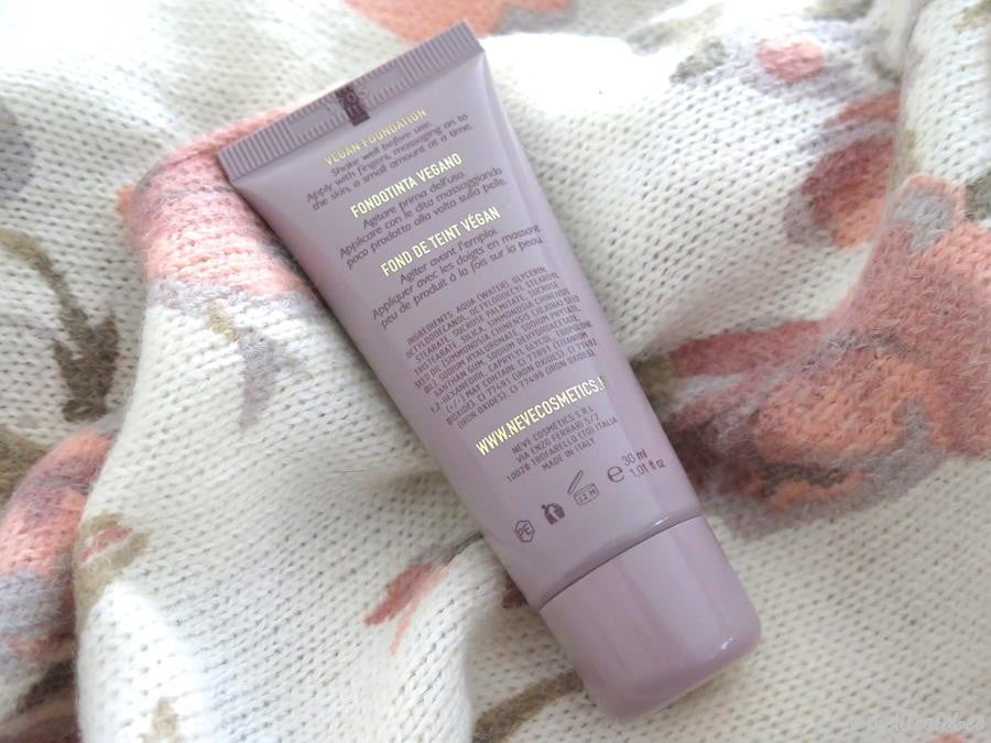 Creamy Comfort Foundation neve cosmetics recensione review swatch Creamy Comfort Foundation neve cosmetics recensione review swatch