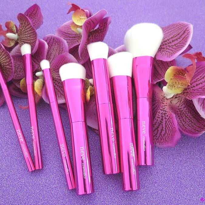 recensione review azalea brushes neve cosmetics
