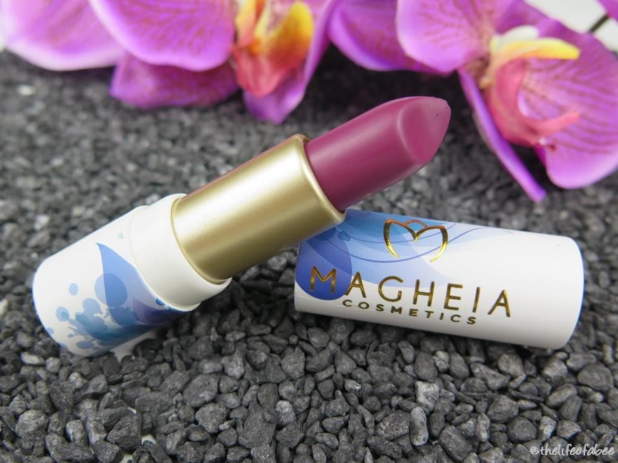 magheia cosmetics review swatch rossetto extase magheia cosmetics review swatch rossetto extase