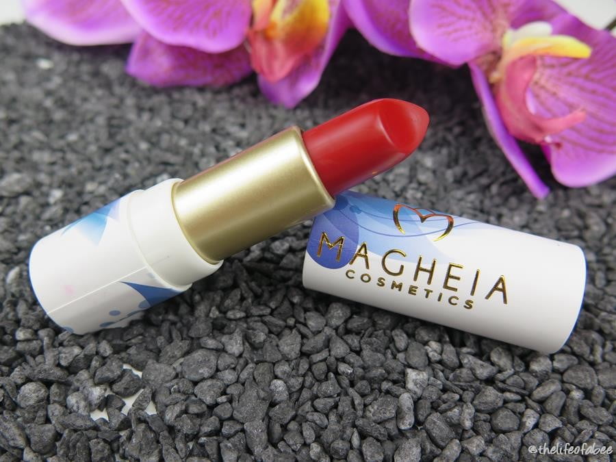 magheia cosmetics review swatch rossetto magnifique magheia cosmetics review swatch rossetto magnifique