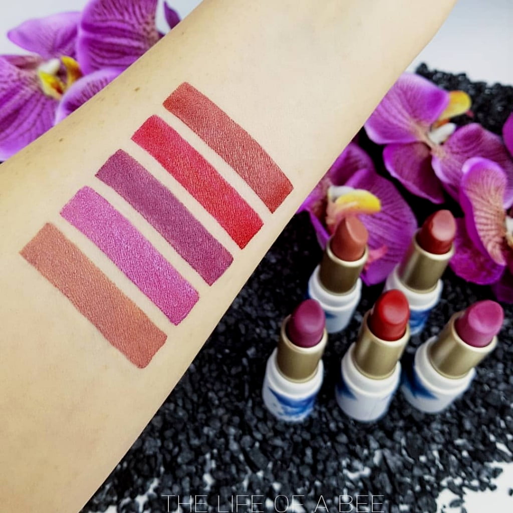magheia cosmetics review swatch rossetti paris collection