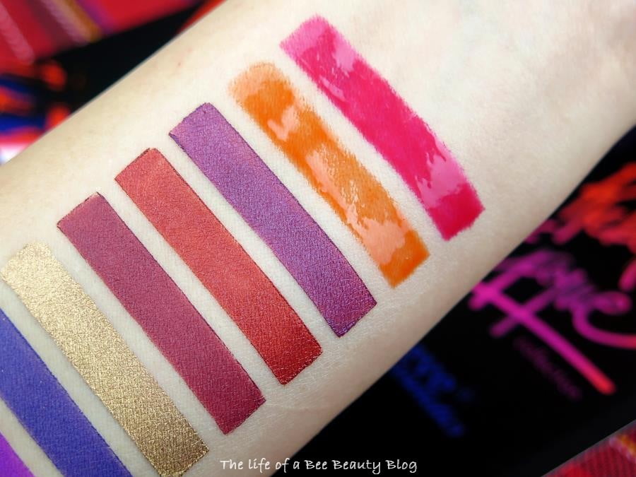 recensione swatches rebel epoque neve cosmetics