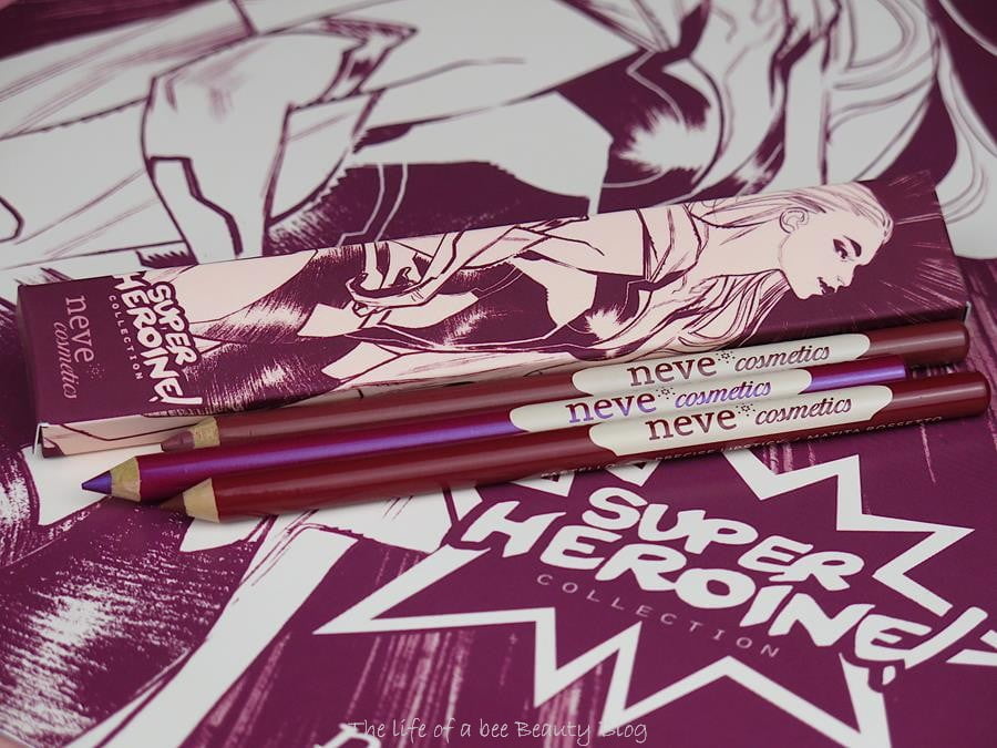 superheroine collection neve cosmetics recensione swatches superheroine collection neve cosmetics recensione swatches