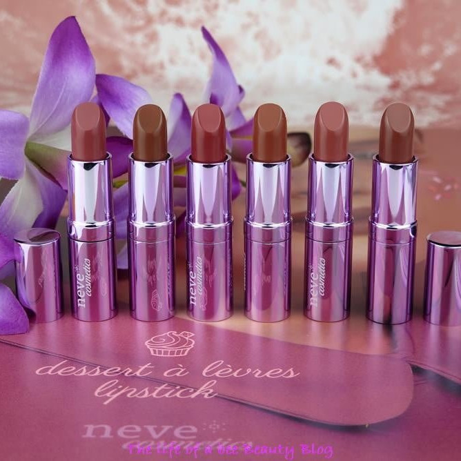 Neve Cosmetics newdelicious collection recensione swatch