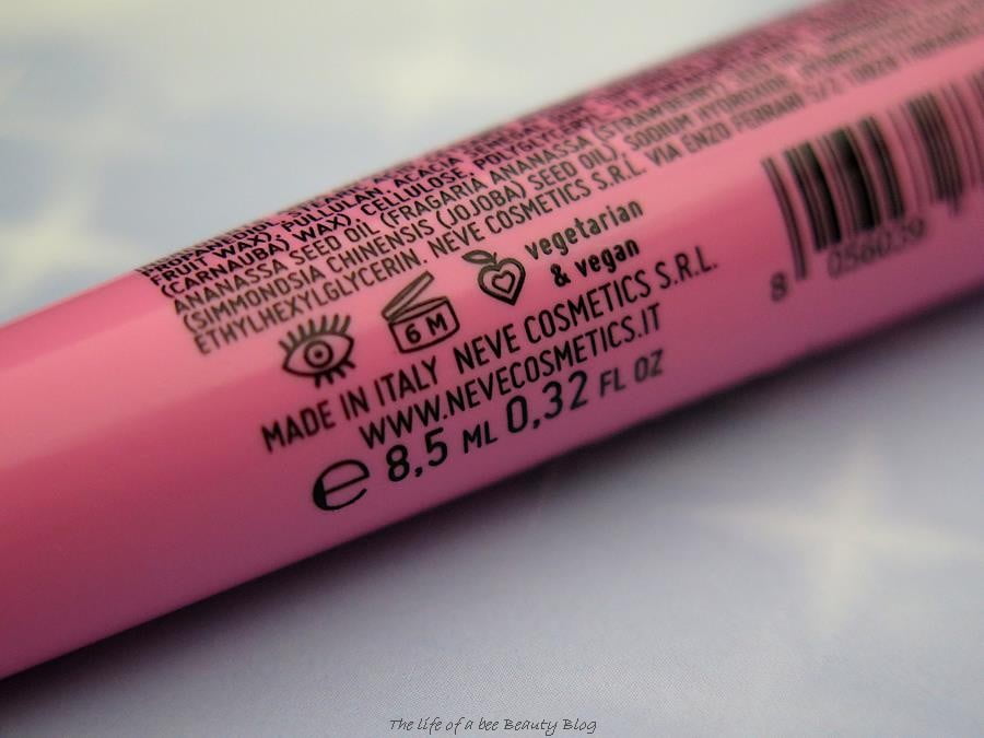 black bubble mascara neve cosmetics recensione review black bubble mascara neve cosmetics recensione review