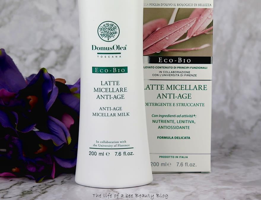 Latte Micellare Anti-age Domus Olea Toscana recensione