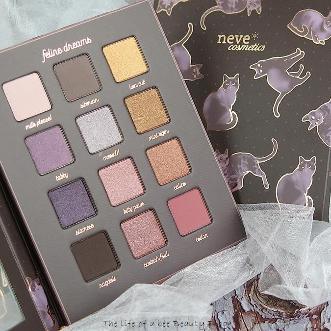 Feline Dream palette neve cosmetics recensione swatches