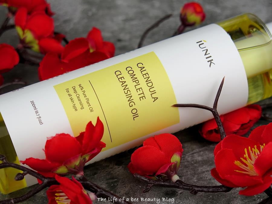 iunik calendula complete cleansing oil