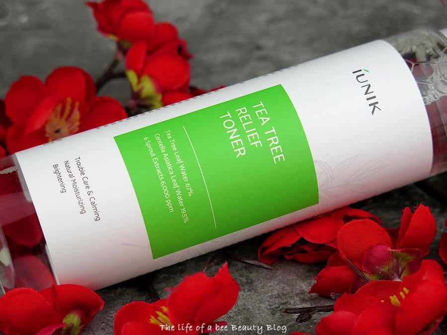 iunik tea tree relief toner