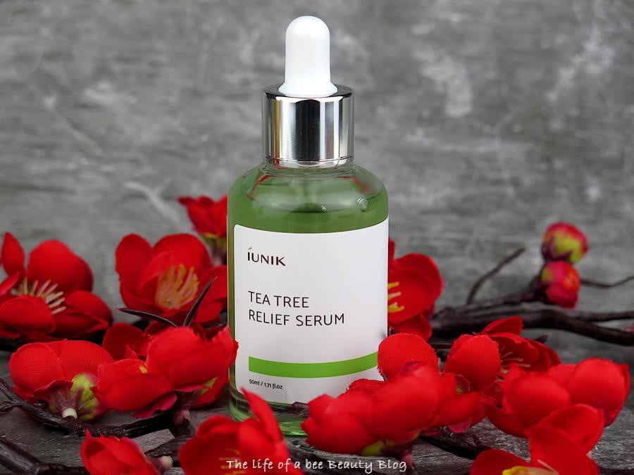 iunik tea tree relief serum
