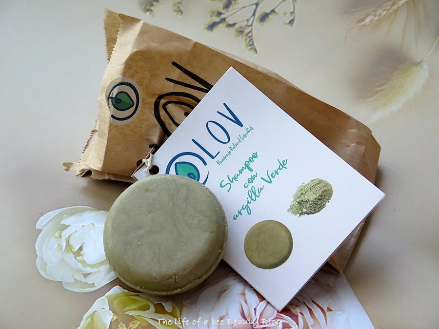 recensione lov shampoo solido argilla verde