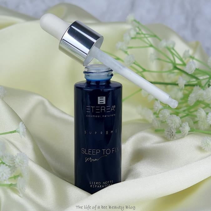 recensione sleep to fix siero notte eterea cosmesi review