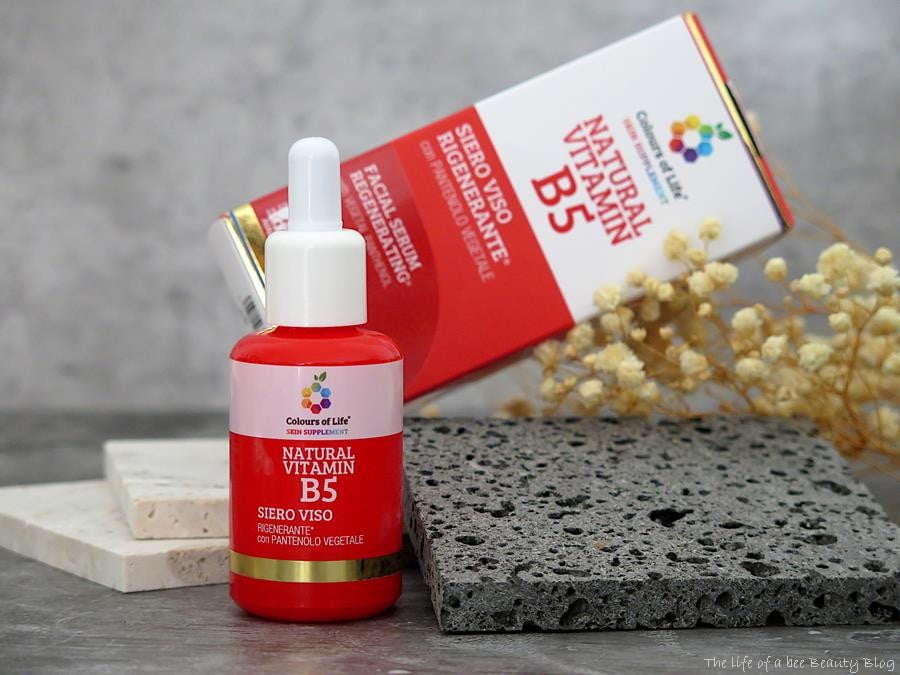 natural vitamin b5 siero colours of life skin supplement recensione opinioni
